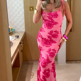 Květinové maxi šaty Thea — pohled 2