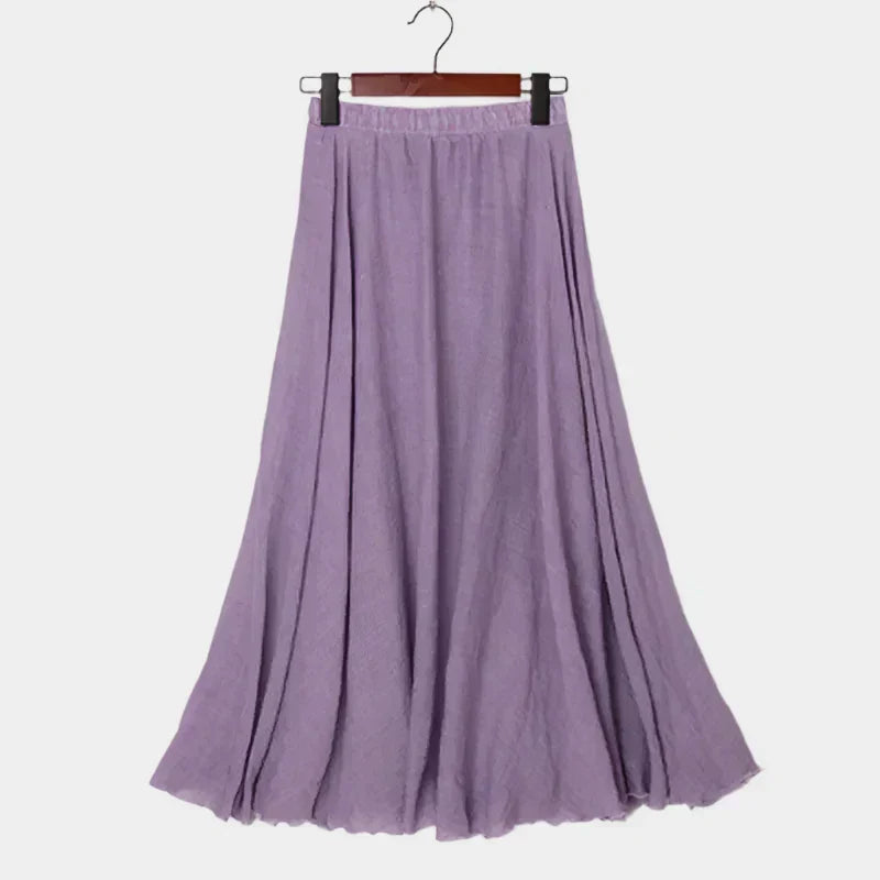 Elegantní sukně s vysokým pasem — pohled 8