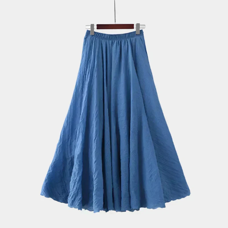 Elegantní sukně s vysokým pasem — pohled 2