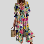 Elegantní boho maxi šaty Zariah — pohled 8
