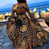 Boho šaty s potiskem Faye — pohled 6