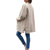 Klasický oversize kabát Moana — pohled 6