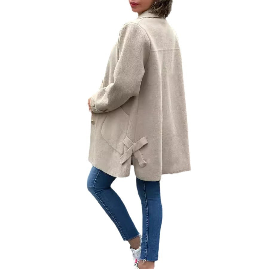 Klasický oversize kabát Moana — pohled 6