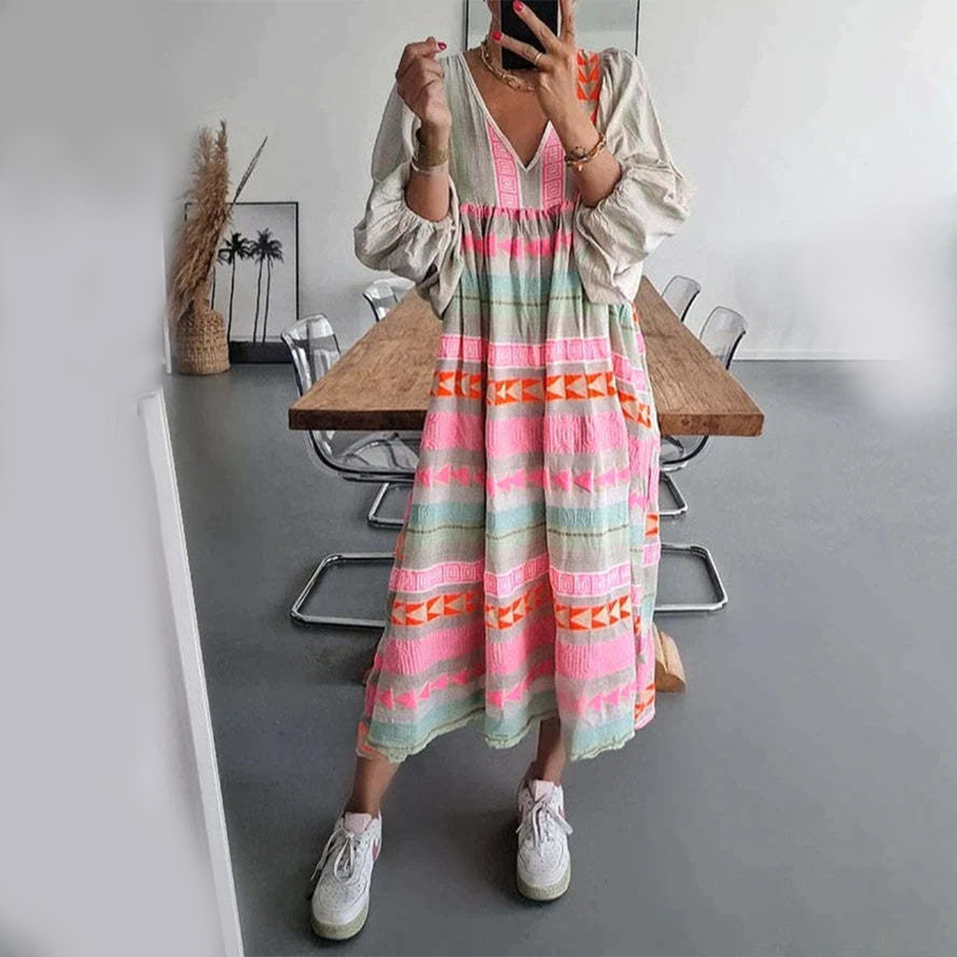 Pohodlné boho šaty Jessenia