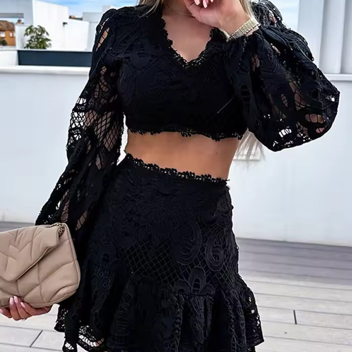 Elegantní krajkový komplet Jess