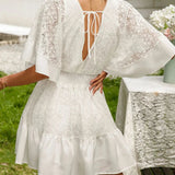 Boho krajkové šaty Carole — pohled 2