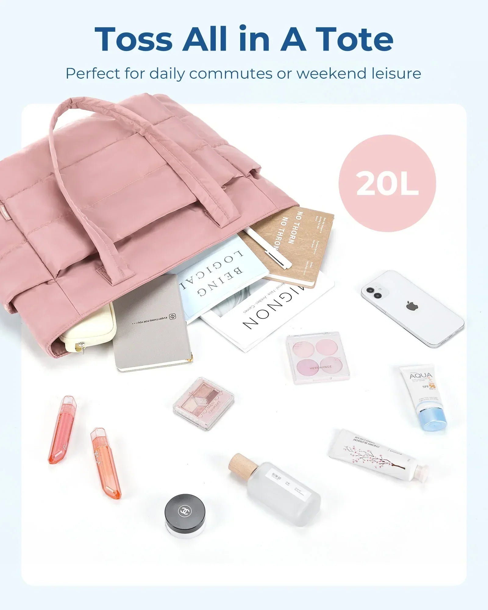 Taška shopper Ava Puffy — pohled 7