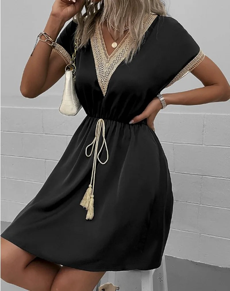 Elegantní boho šaty Sabrina — pohled 3