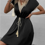 Elegantní boho šaty Sabrina — pohled 3