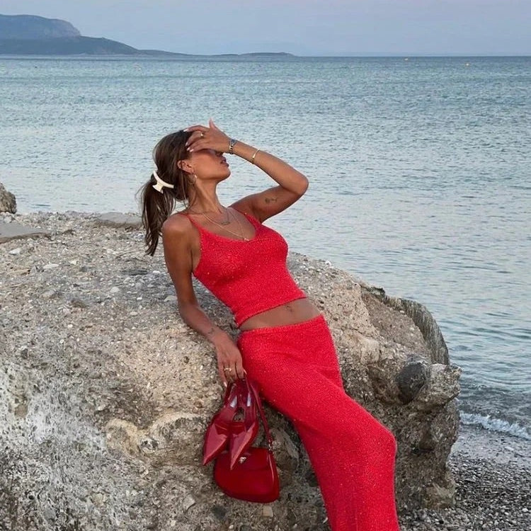 Elegantní úpletový komplet Lyla — pohled 2