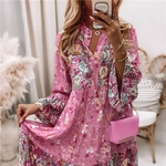 Boho šaty Eira s potiskem — pohled 5