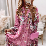 Boho šaty Eira s potiskem — pohled 5