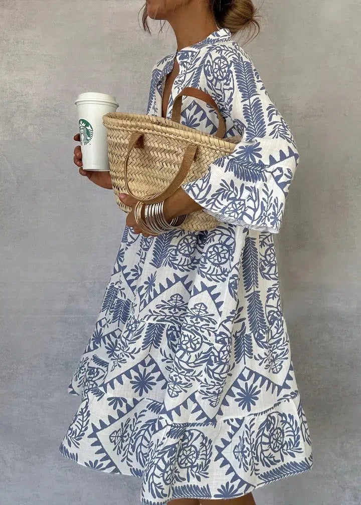 Ležérní boho tunikové šaty Fiorelia — pohled 5