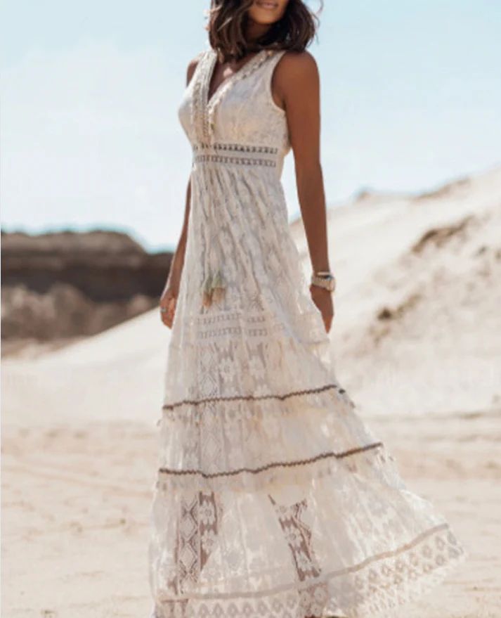 Boho šaty Allison — pohled 3