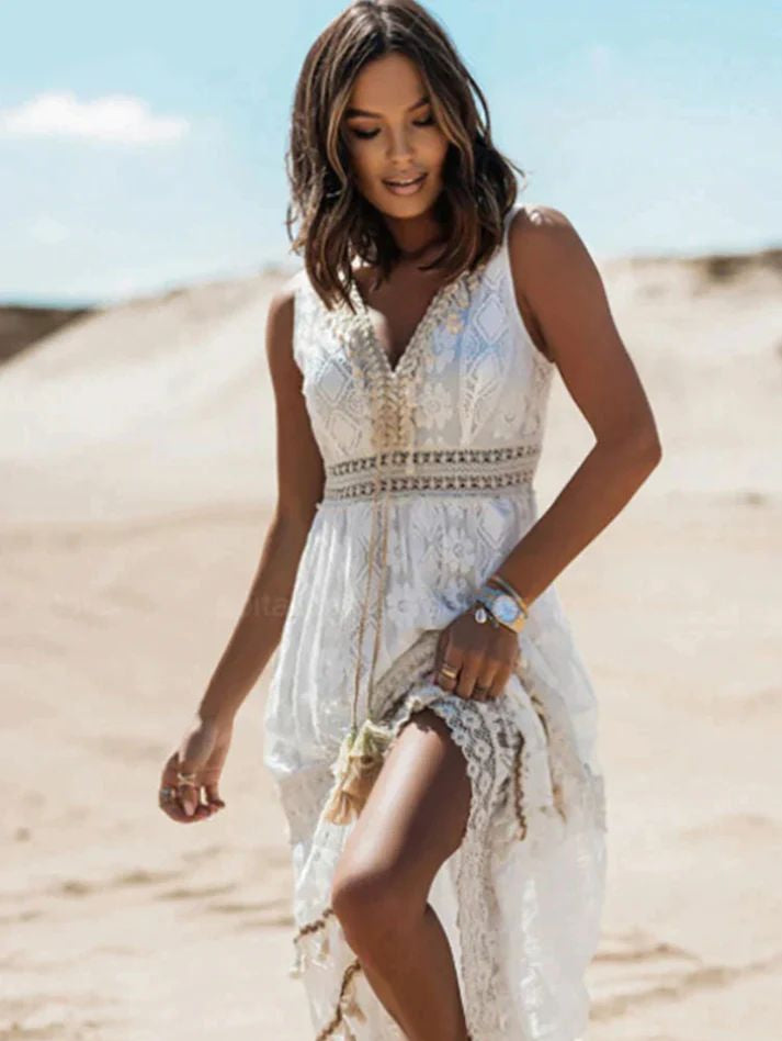 Boho šaty Allison — pohled 2