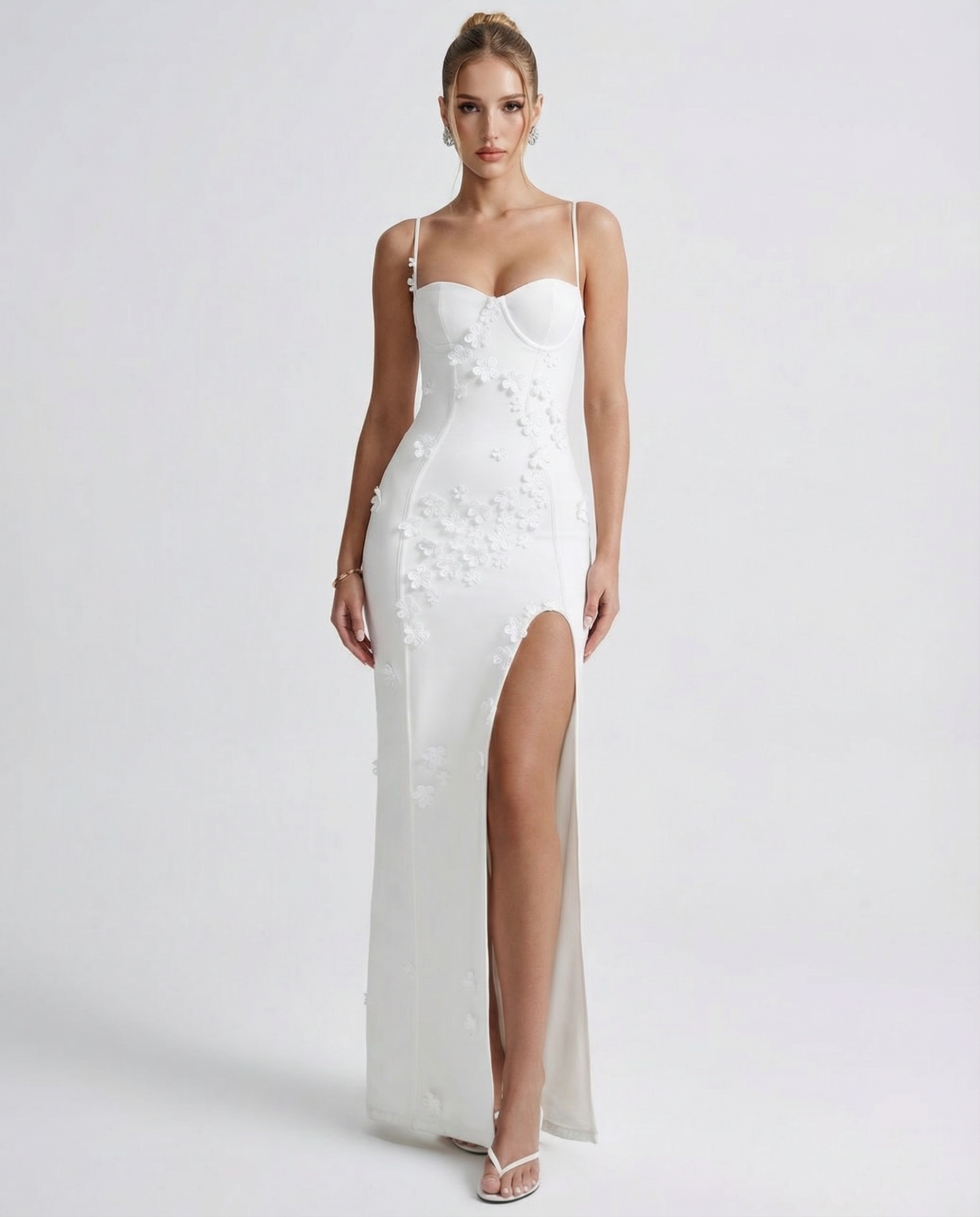 Maxi šaty ARIA Luna Slit — pohled 2