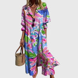 Elegantní boho maxi šaty Zariah — pohled 3