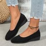 Pohodlné balerínky na klínku Sela — pohled 7