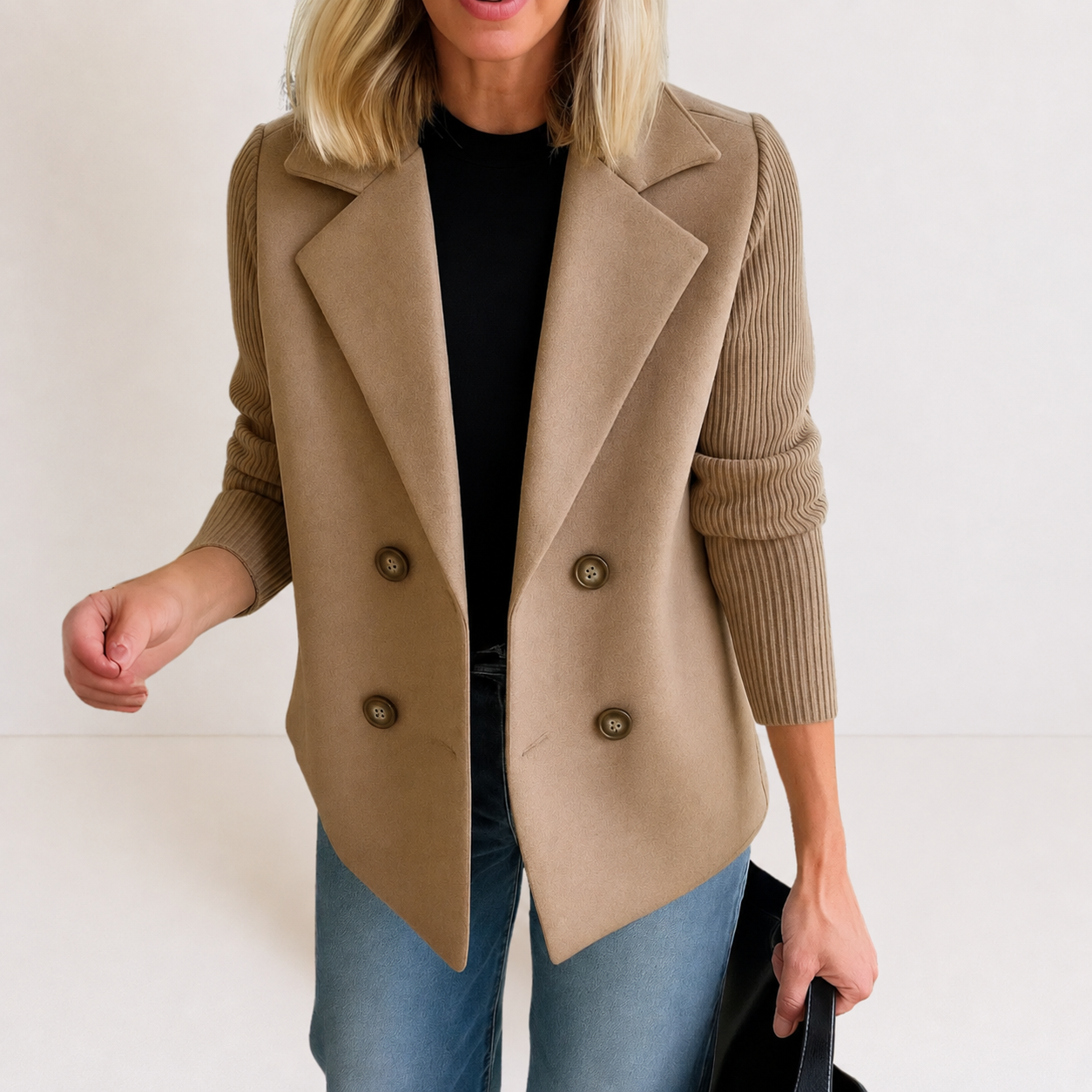 Elegantní krátká bunda Meike — pohled 4