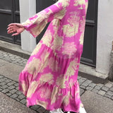 Splývavé maxi šaty Ophelia — pohled 10