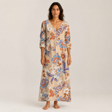 Boho maxi šaty Alba — pohled 2
