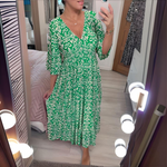 Boho šaty Lillia s potiskem — pohled 4