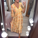 Boho šaty Lillia s potiskem — pohled 5