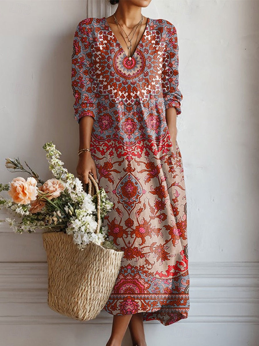 Boho maxi šaty Irene