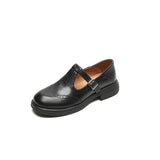Prémiové kožené boty Mary Jane Vela — pohled 2