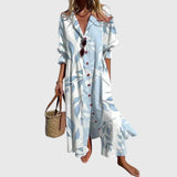 Elegantní boho maxi šaty Zariah — pohled 5