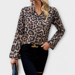Ležérní halenka Catarina s leopardím vzorem — pohled 2