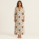 Boho maxi šaty Estela — pohled 2