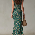 Boho retro maxi šaty Mika — pohled 3