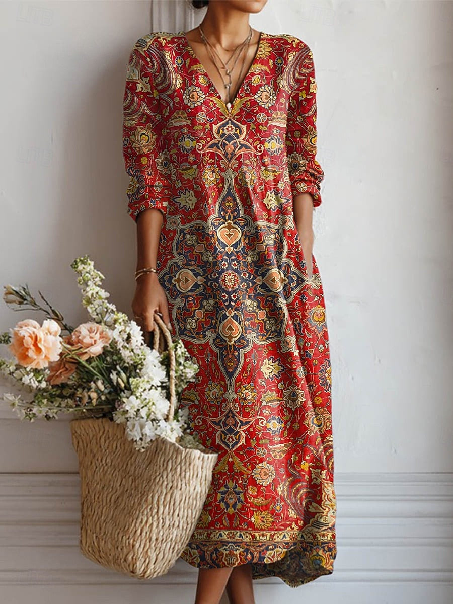 Boho maxi šaty Lorena
