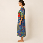 Boho maxi šaty María — pohled 3