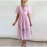 Elegantní letní midi šaty Julia — pohled 8