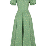 Šaty Aviana Bloom s nabíranými rukávy — pohled 8