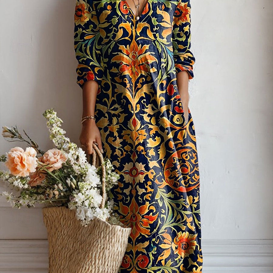 Dlouhé boho šaty Sofía