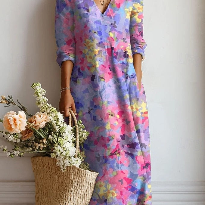 Boho maxi šaty Andrea