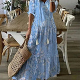 Boho midi šaty Luna pro ležérní vzhled — pohled 4